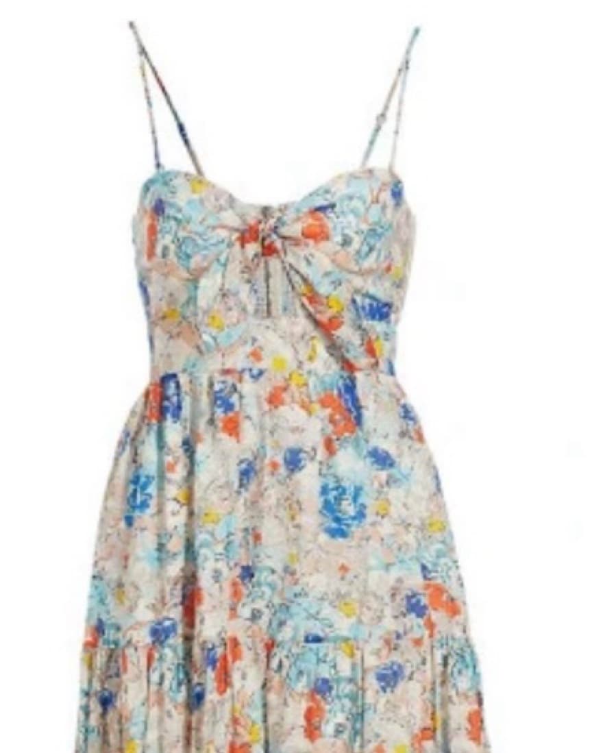 Zimmerman size 1 Floral Linen Maxi Dress - Image 2