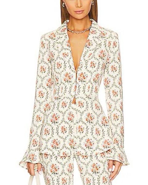 We Wore What Victorian Floral Blazer - Image 2