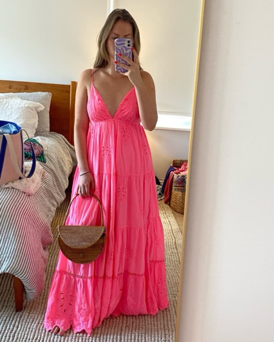 Farm Rio Neon Pink Maxi - Image 1