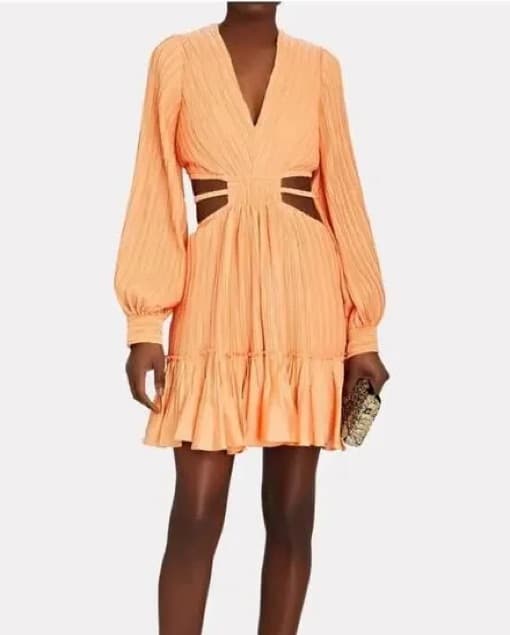 Jonathan Simkhai Londyn Cutout Dress - Image 1