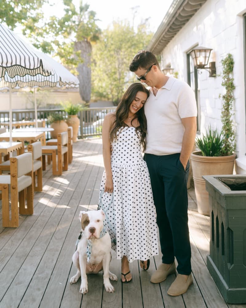 Babyboo polka dot dress - Image 1