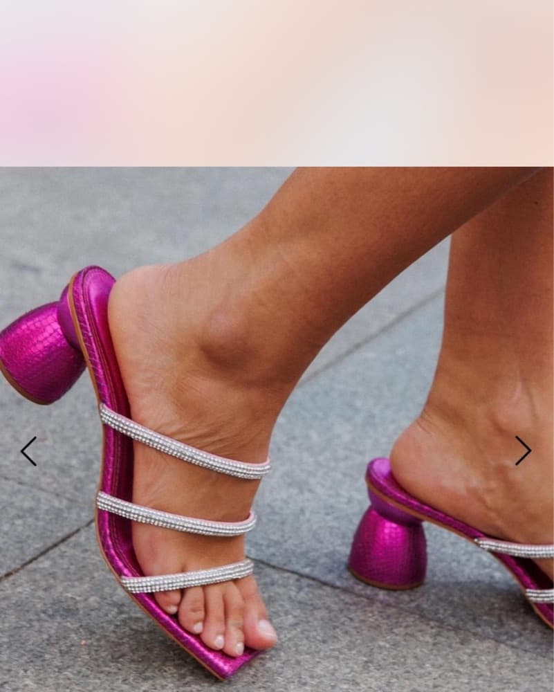 Mia Heels pink & Purple - Image 4