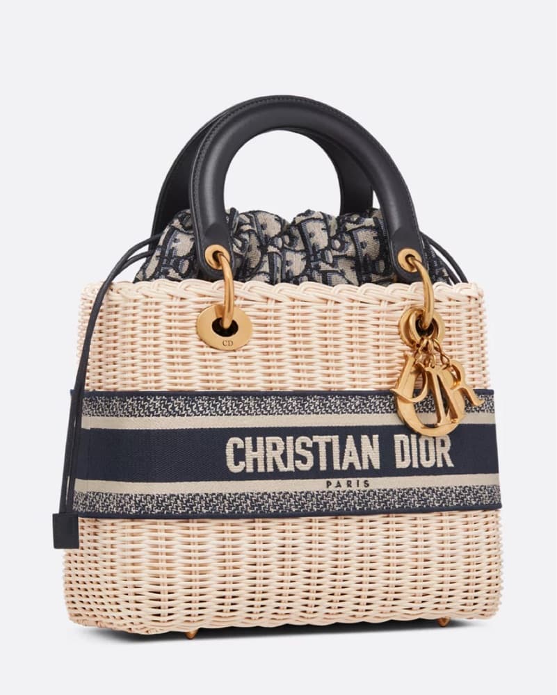 Christian Dior Woven Bag - Image 1