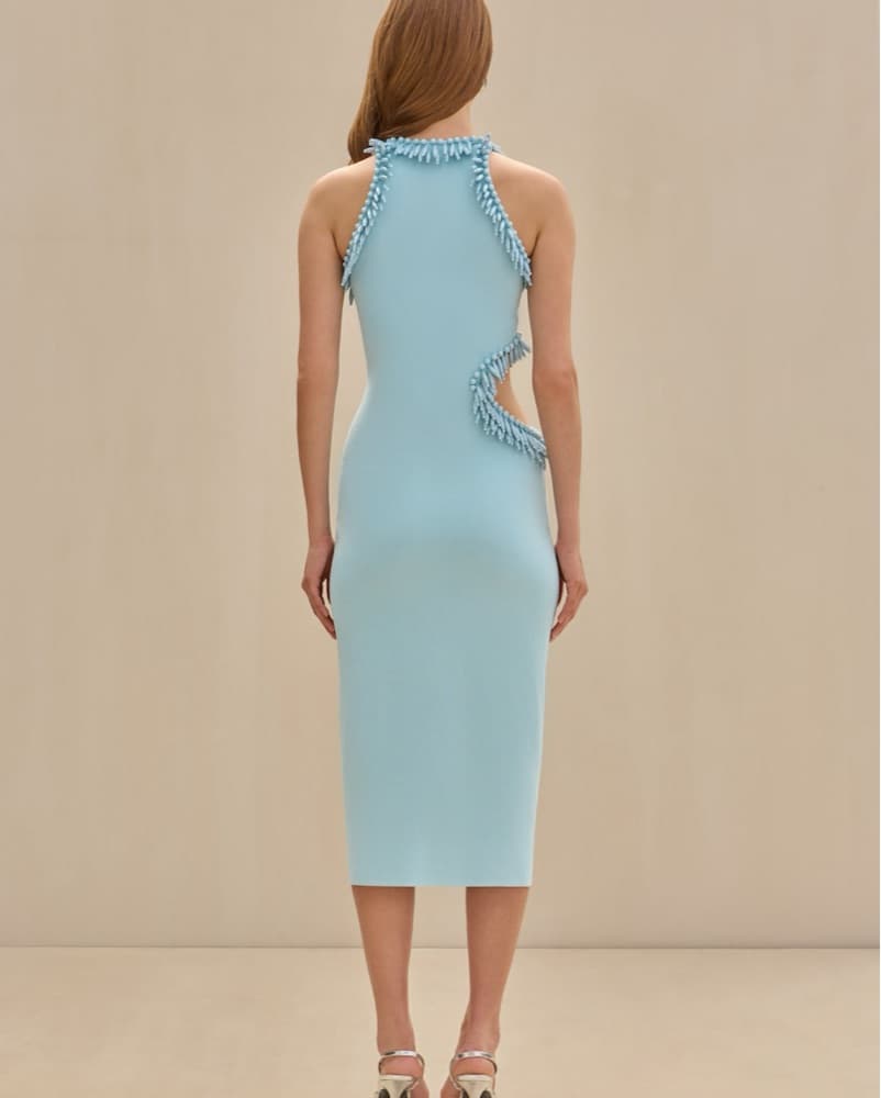 Cult Gaia Sophiya Knit Cutout Dress - Image 6