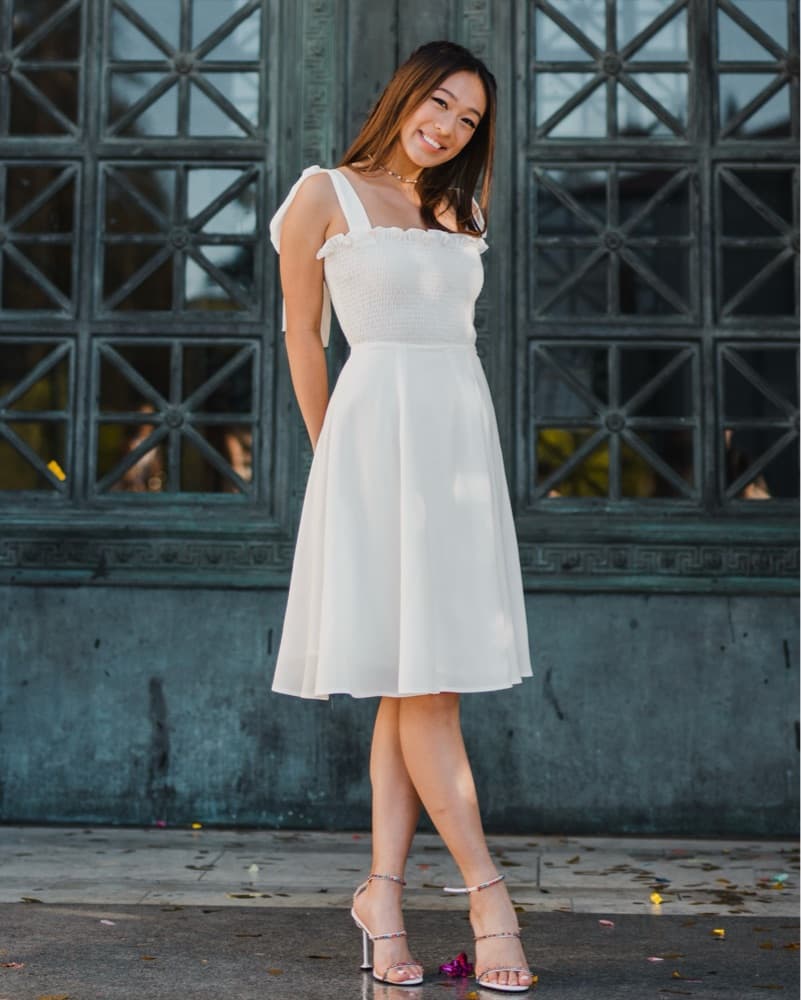 House Of CB White Midi Dress - Image 2