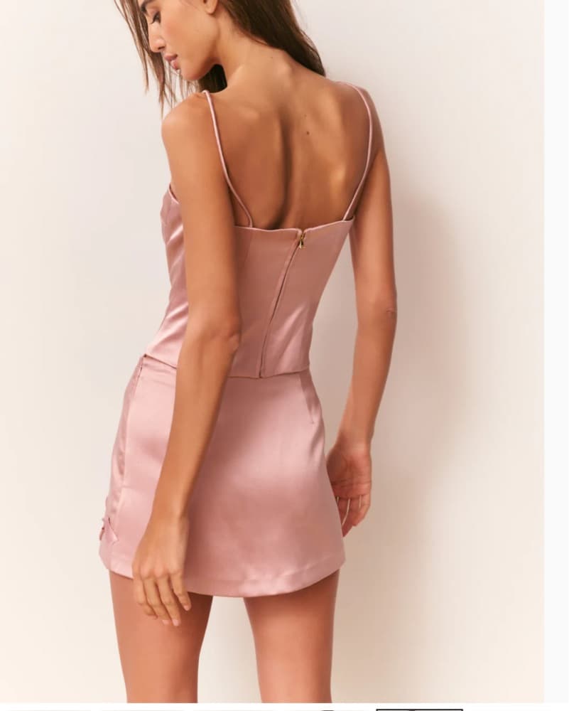 Cassana Satin Sleeveless Set - Image 1