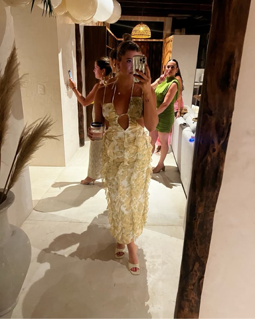 Peppermayo Ruffle Maxi Dress - Image 2