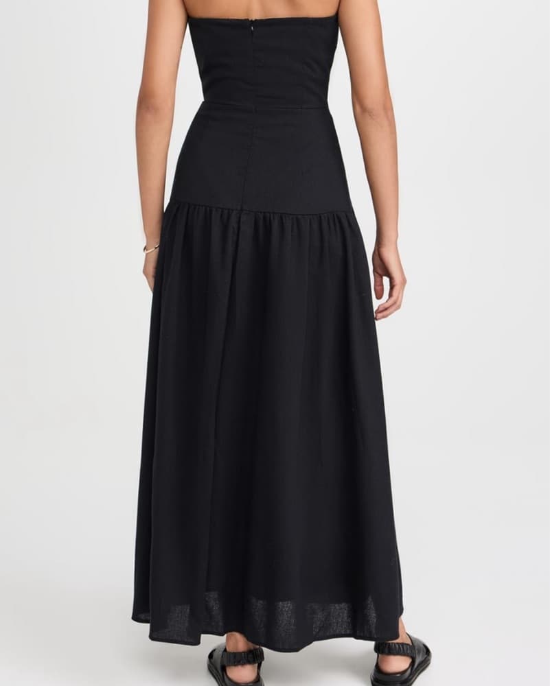 Black Midi Dress - Image 2