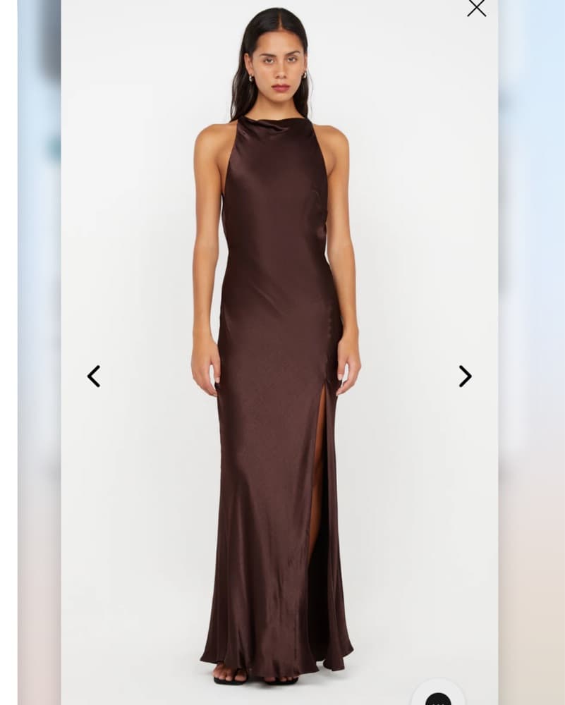 Bec + Bridge Sol Maxi Dress in Brown - Image 1