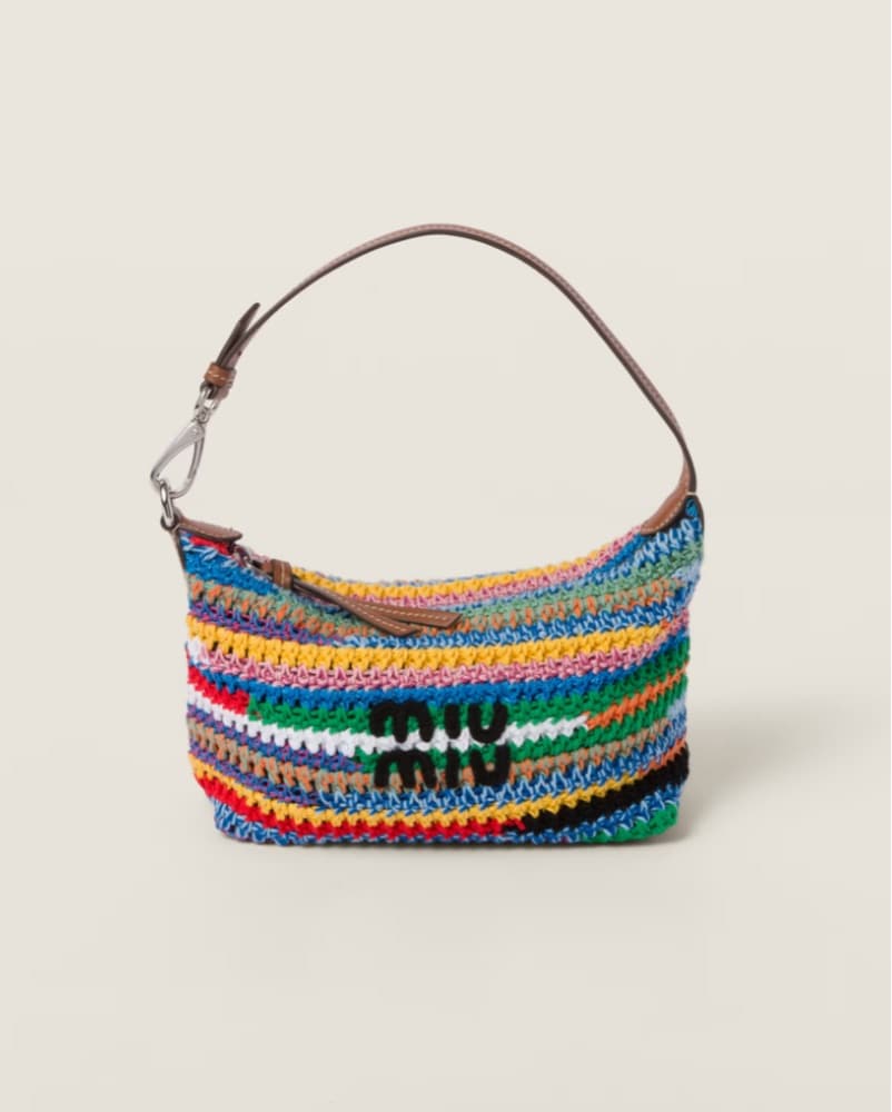Miu Miu Crochet Bag - Image 1