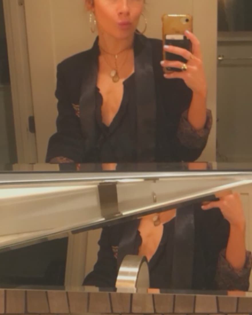 Kaporal black velvet blazer - Image 3