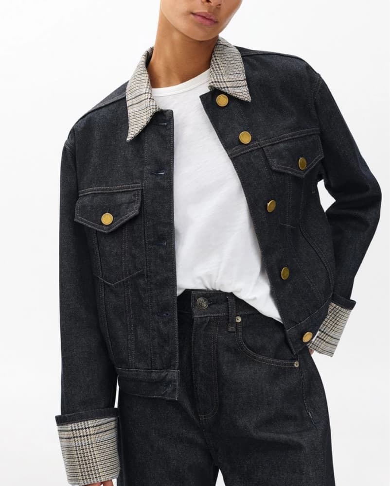 Rag & Bone Denim Jacket - Navy  - Image 2