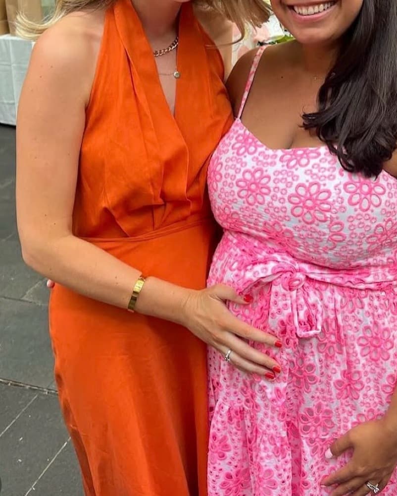 Orange Halter Dress - Image 2