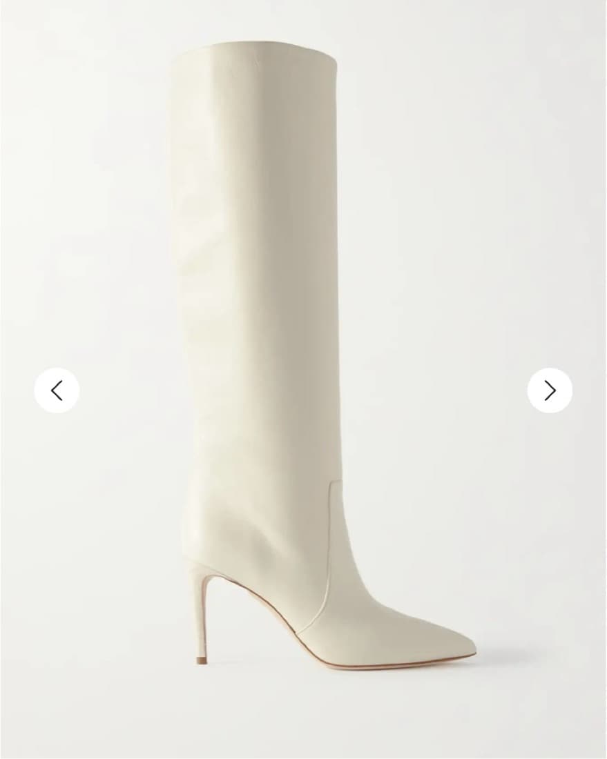 Paris Texas Stiletto leather knee boots - Image 2