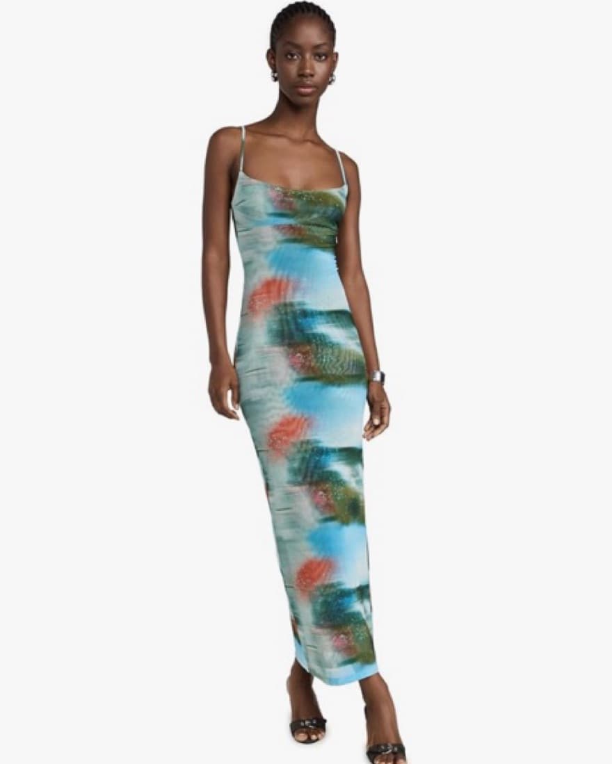 Miaou Motion Blue Thais Dress - Image 3
