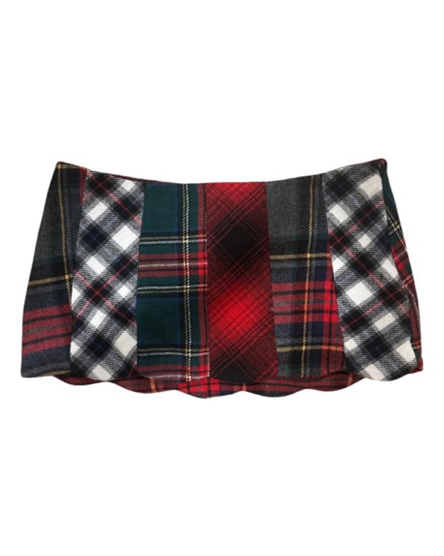 Guizio Plaid Skirt - Image 1