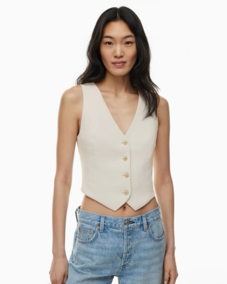 Aritzia Stucco Vest Shirt   - Image 1