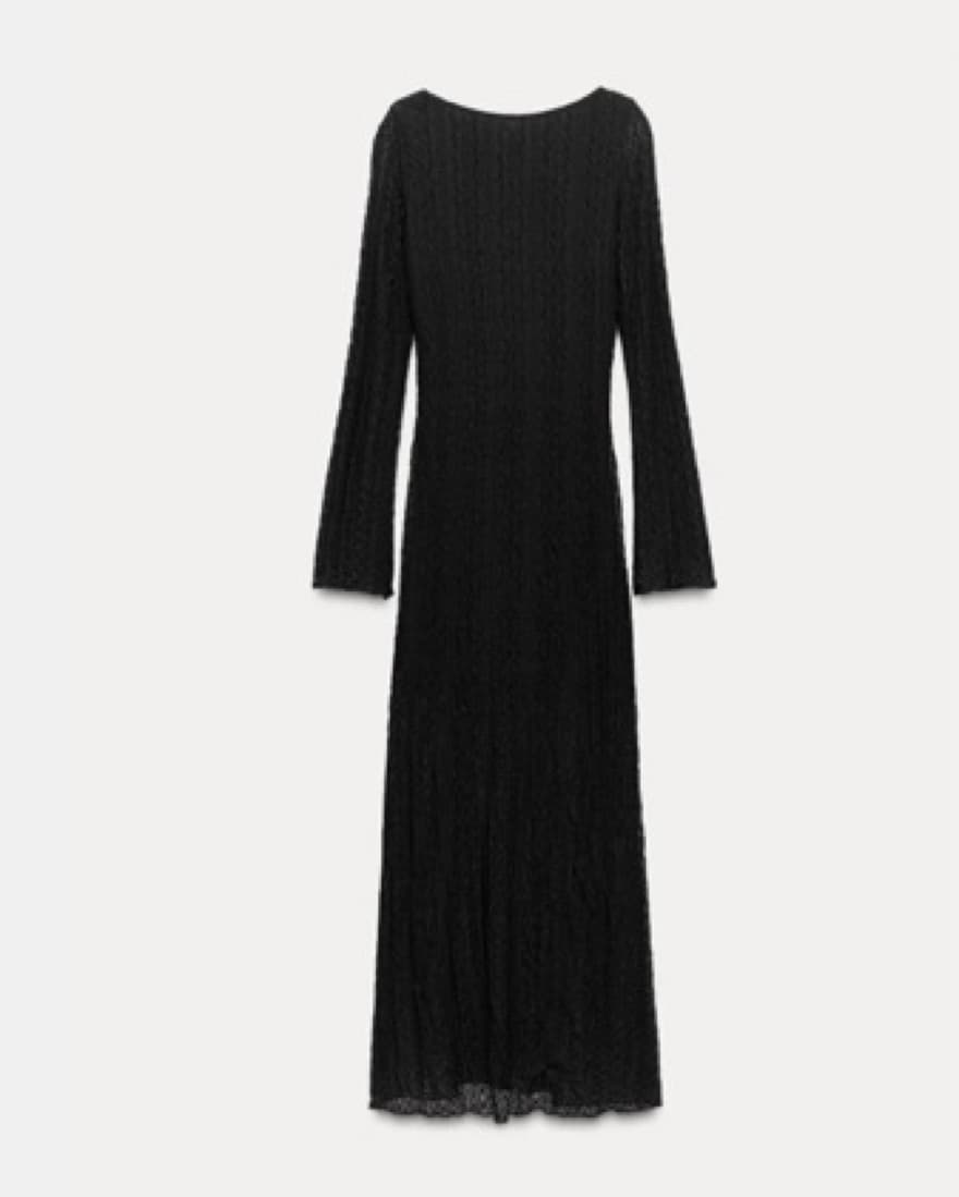 Open back Lace Midi Dress - Image 3