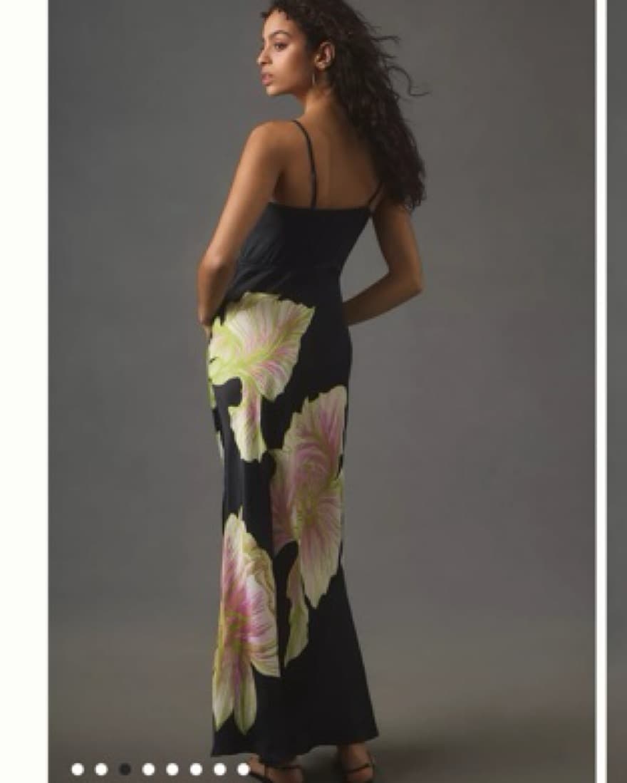 Chloe Maxi Slip Dress  - Image 2