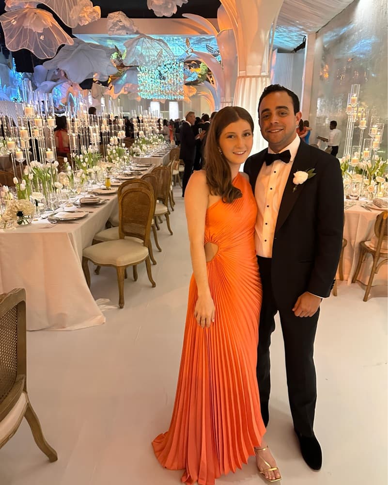 A.L.C Delfina Gown In Coral - Image 4