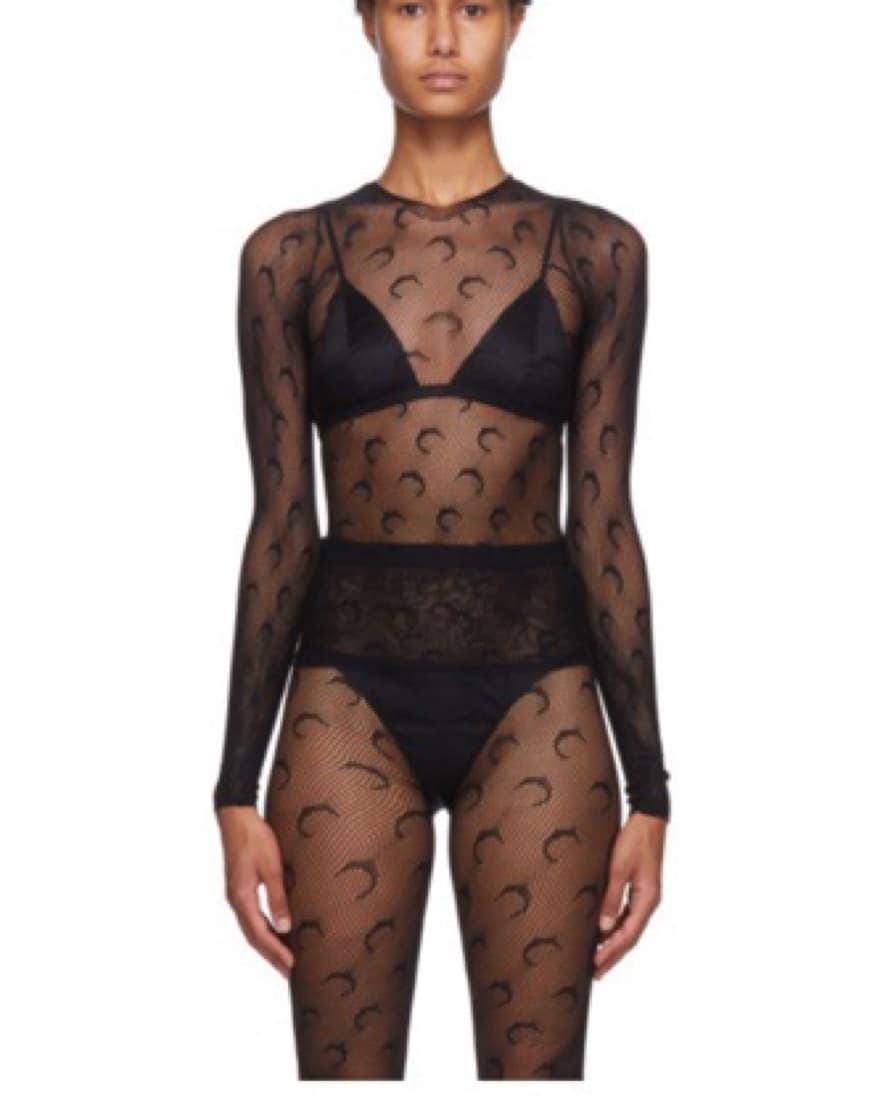 Marine Serre Fishnet Top  - Image 2