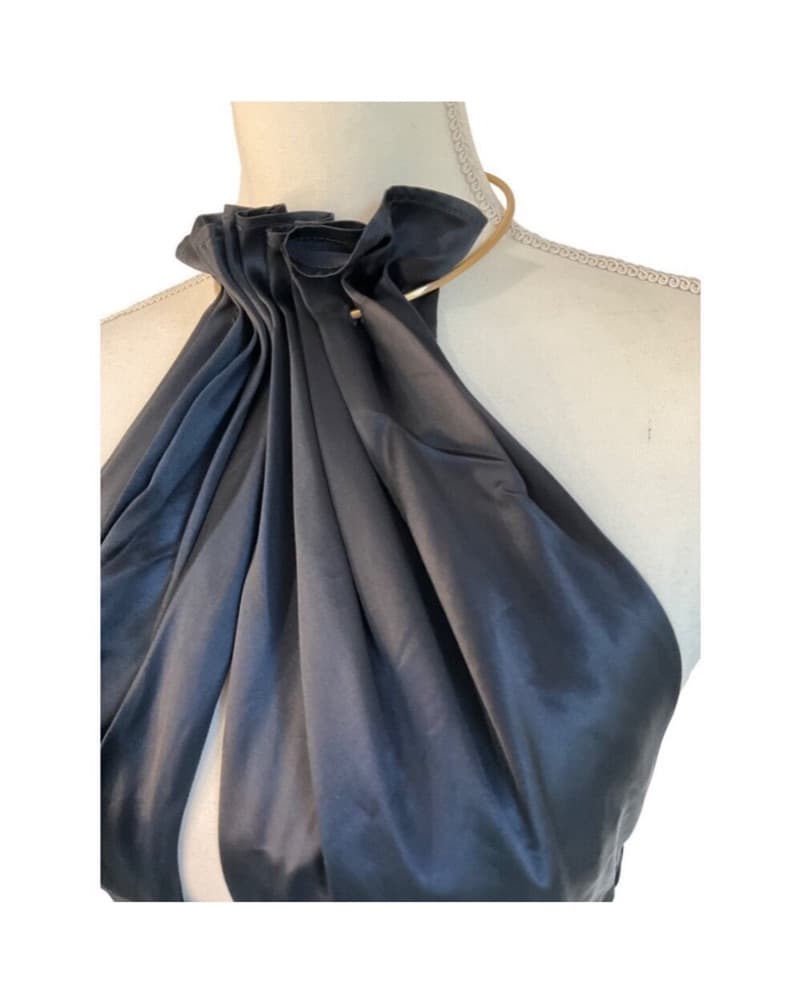 Cult Gaia Black Crop Top  - Image 5