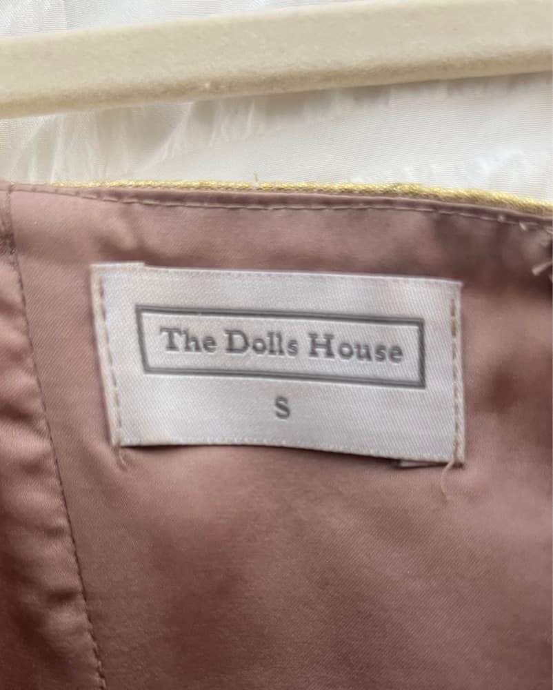 Gold Dress From The Doll House   - Image 2