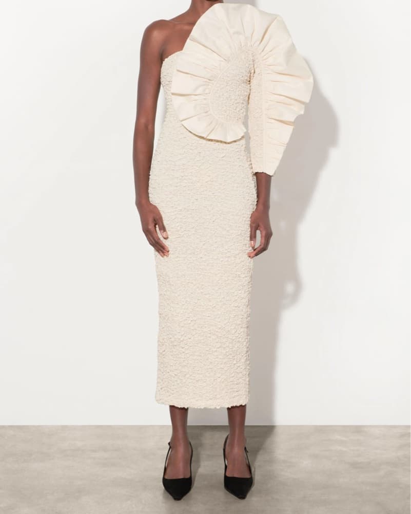 Mara Hoffman - Evelyn Ruffled Smocked Co - Image 2