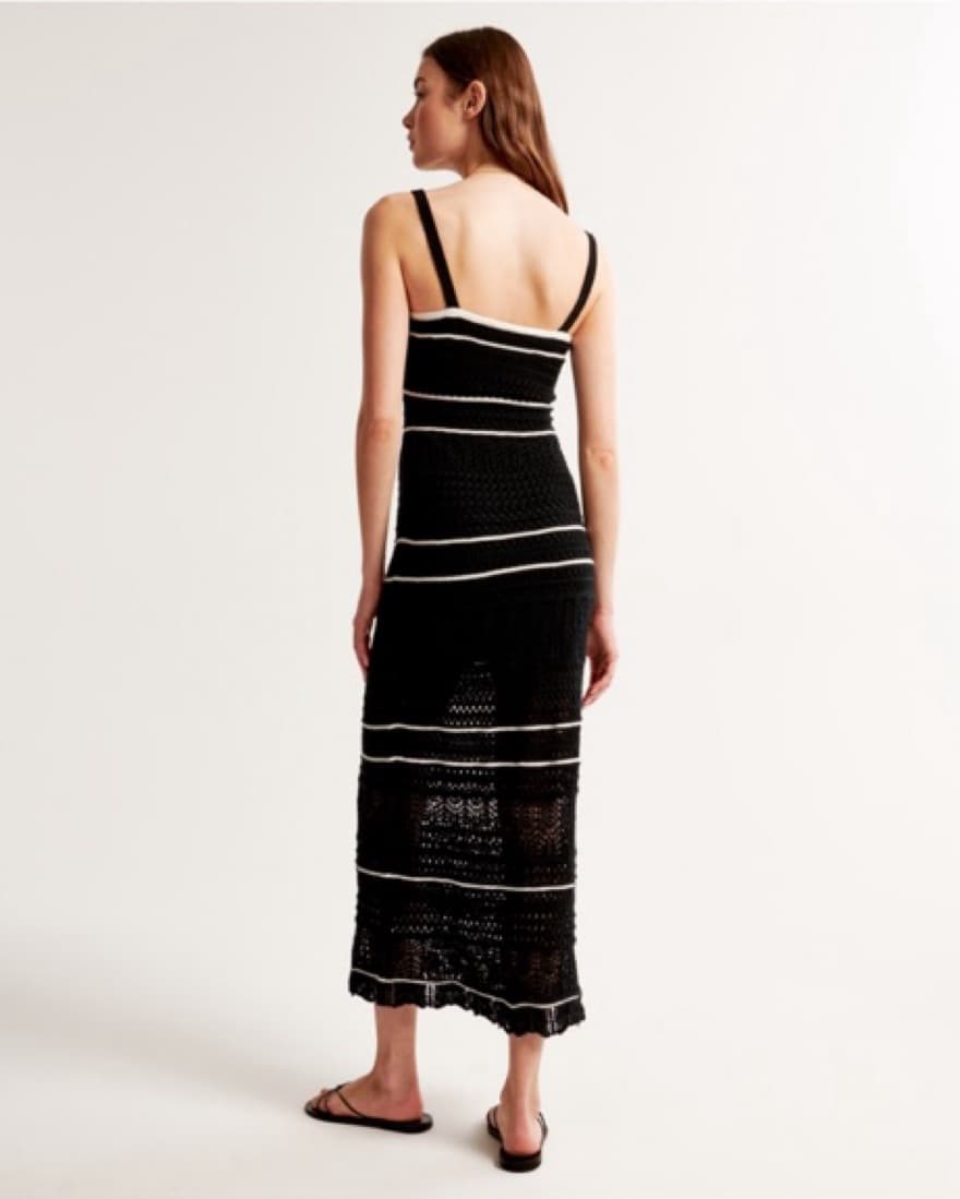 Abercrombie Crochet Midi/Maxi Dress - Image 4