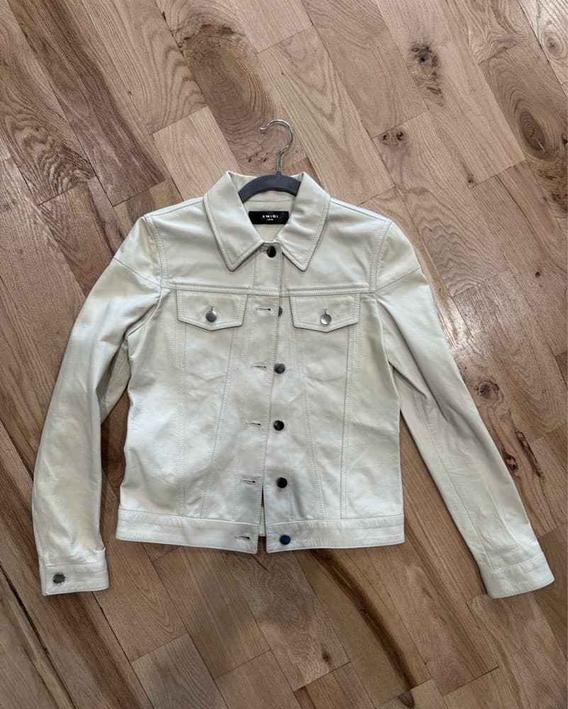Amiri Leather Jacket - Image 4