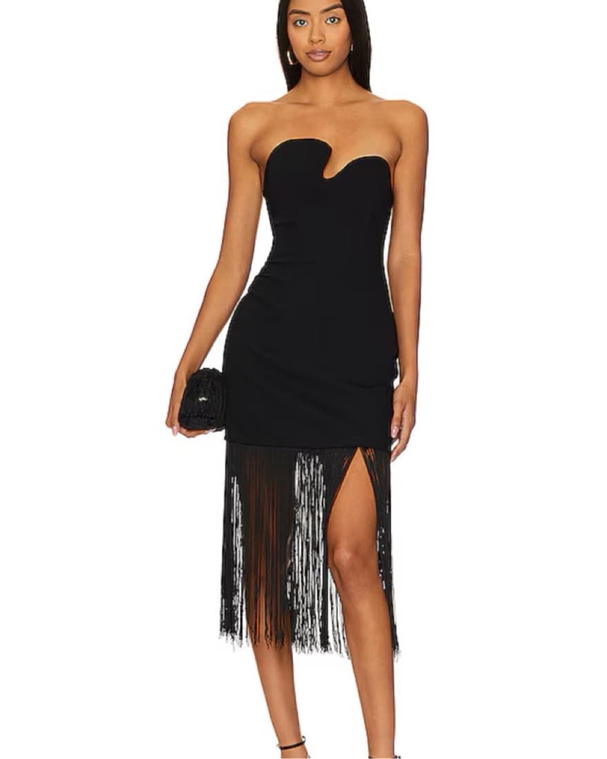 Amanda Uprichard Puzzle Strapless Dress  - Image 1