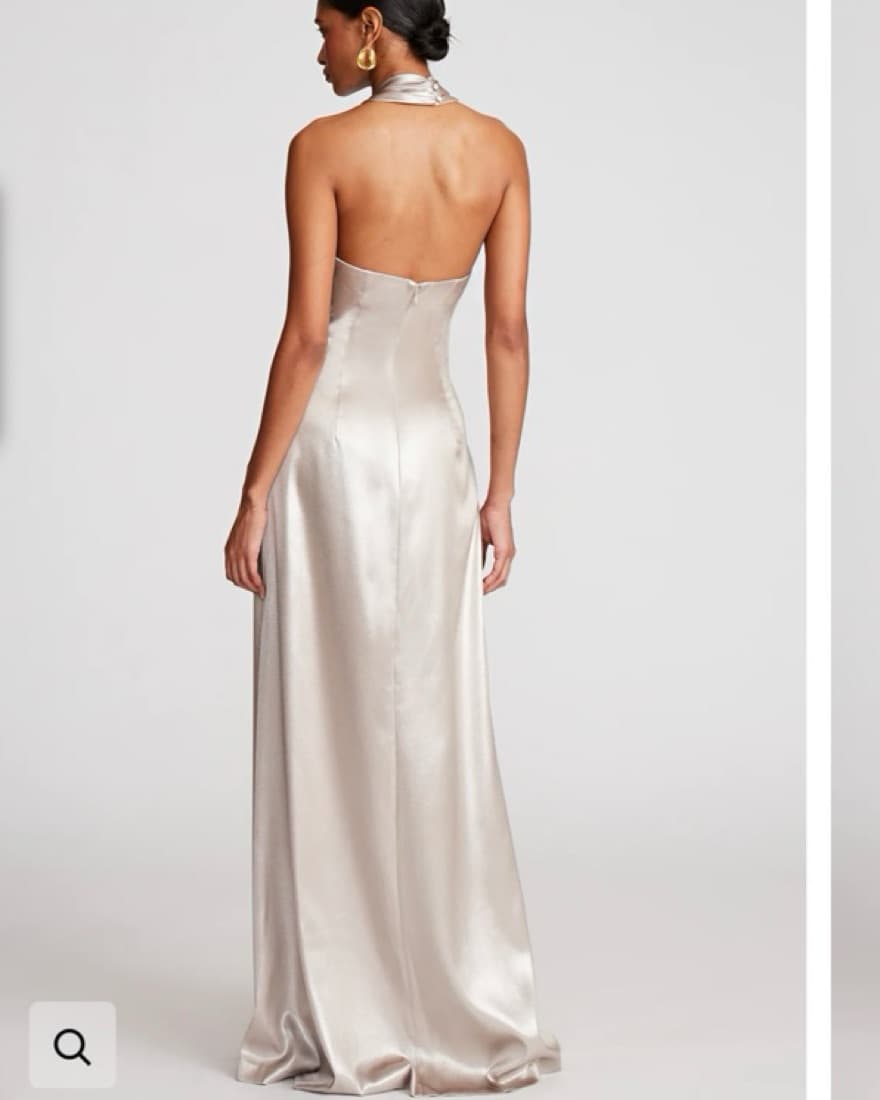 Halston Raelynn Gown in Champagne - Image 2