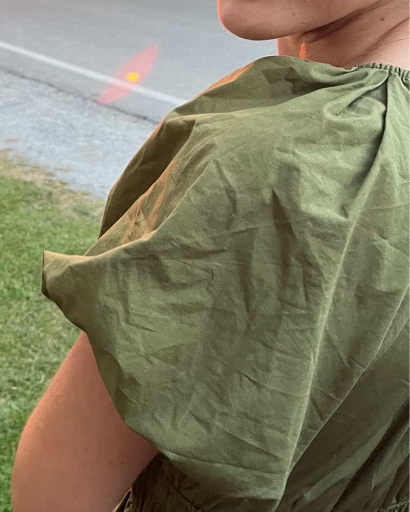 Green Mini Dress - Image 2