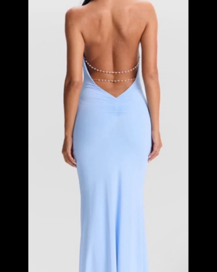 Sasha Therese Harper Dress Blue - Image 2