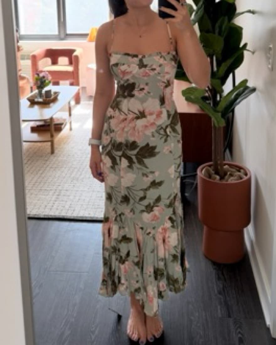 Reformation Aiko Floral Midi Dress  - Image 2