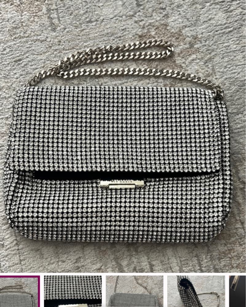 Dazzling Rhinestone Clutch Purse - Image 1
