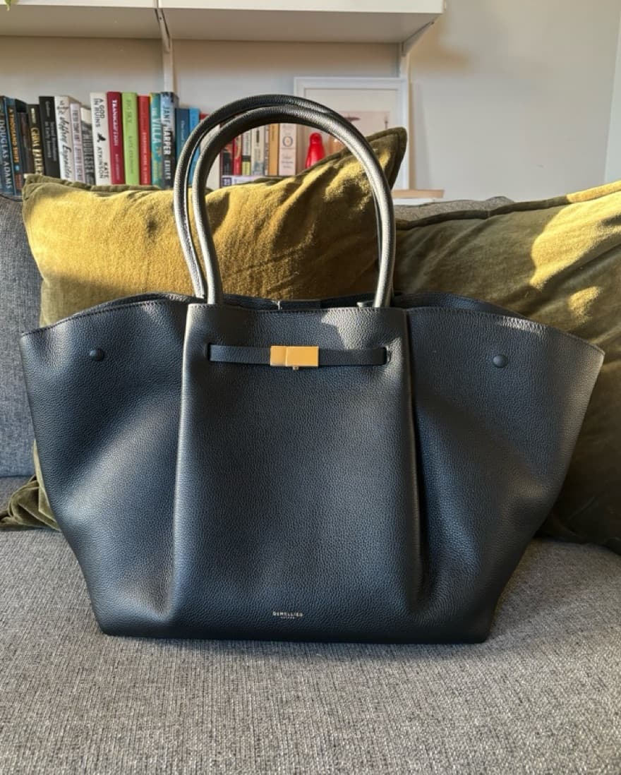 Demellier New York Tote Black Leather  - Image 6
