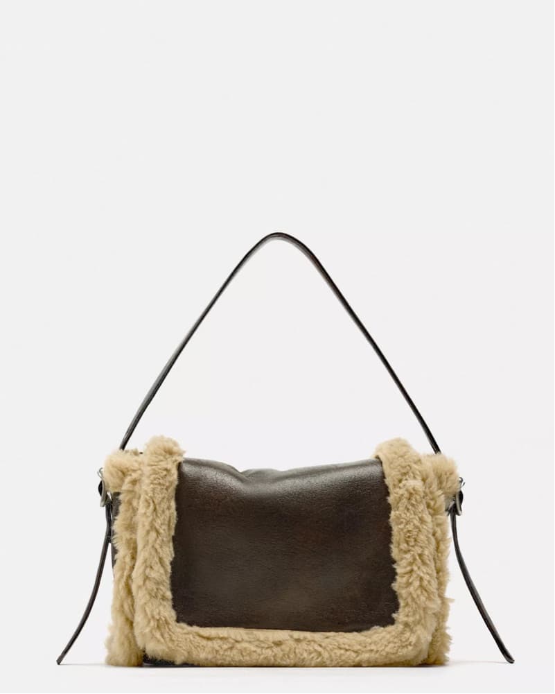 Faux Shearling Bag  - Image 2