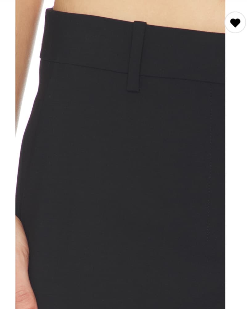 Fluid Flare Pants In Black  - Image 6