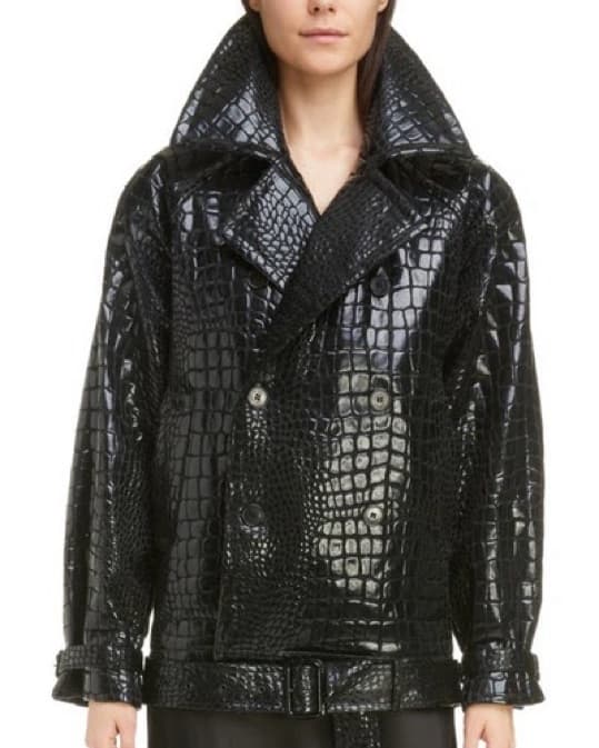 Saint Laurent Croc Jacket  - Image 2