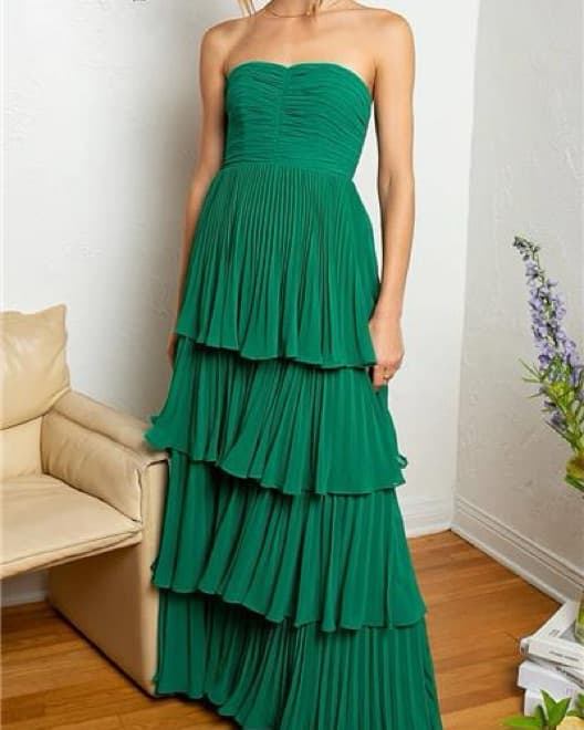 Green Fame & Partners Dress - Image 1