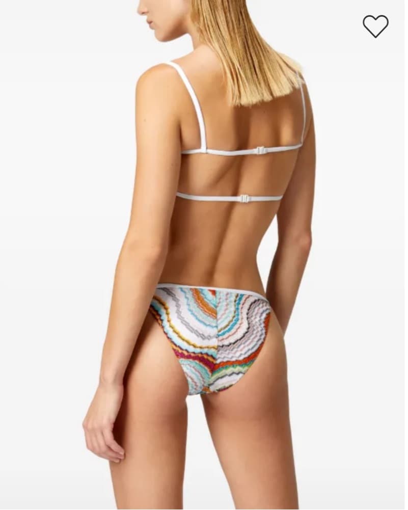 Missoni Zigzag Knit Bikini Set - Image 5
