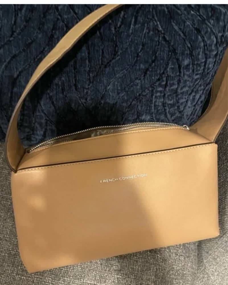 French Connection Tan Shoulder Bag - Image 2