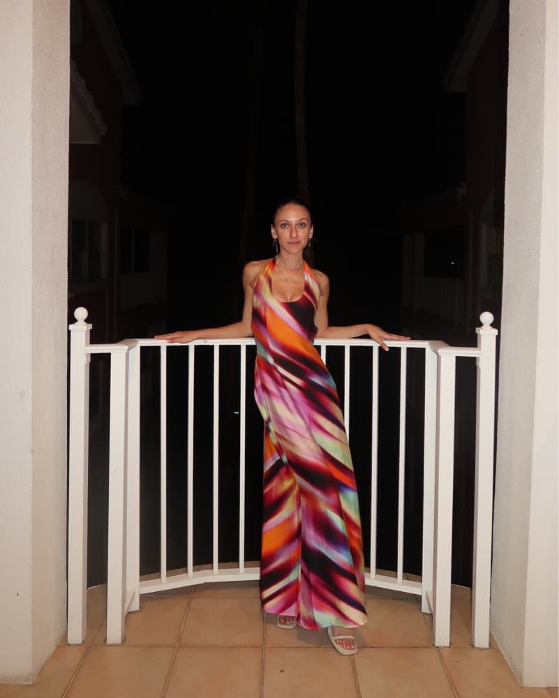 Runaway the Label Multicolor Maxi Dress - Image 4