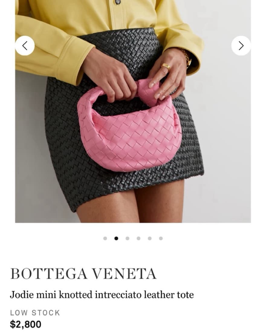 Bottega Veneta Jodie Mini Knotted Leather  - Image 4