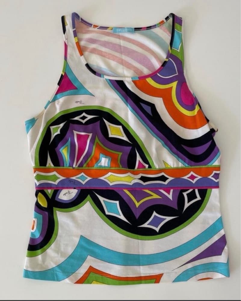 Vintage Emilo Pucci Tank - Image 1