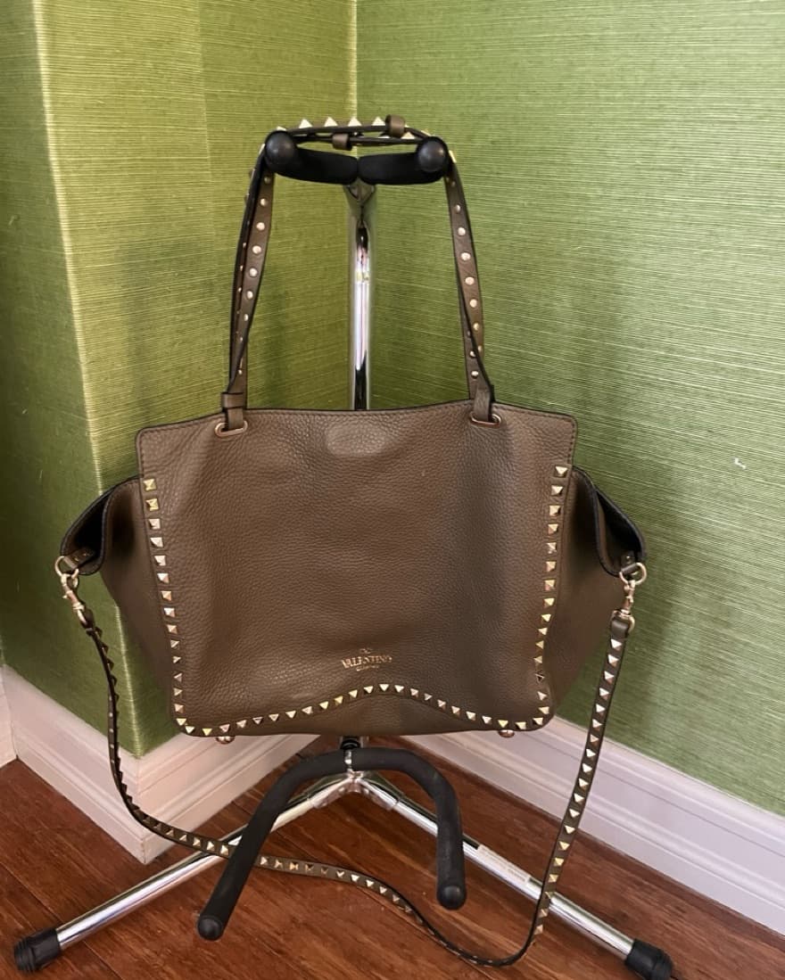 Valentino Rockstud Medium Tote - Image 4