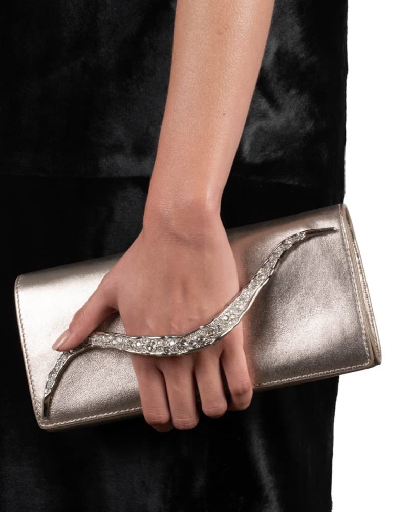 Alexis Bittar Crystal Curve Clutch - Image 2
