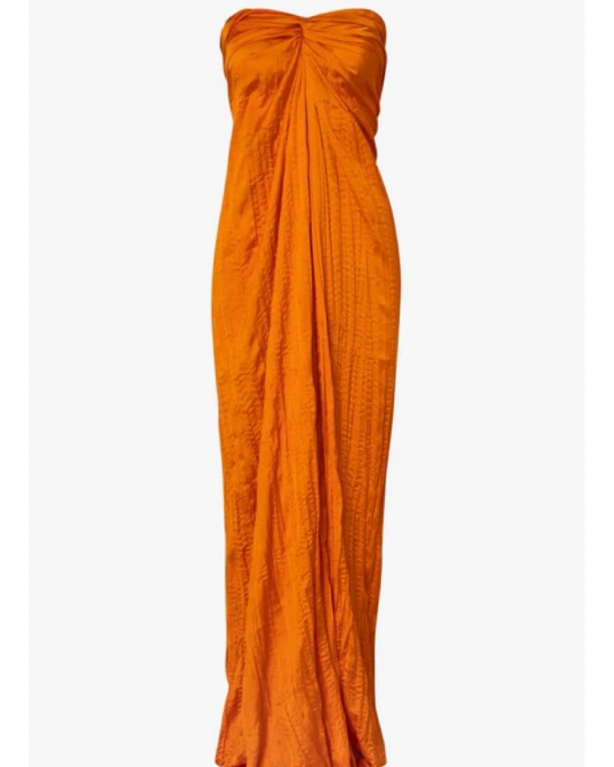 Baobab Ariel Dress - Aperol - Image 3