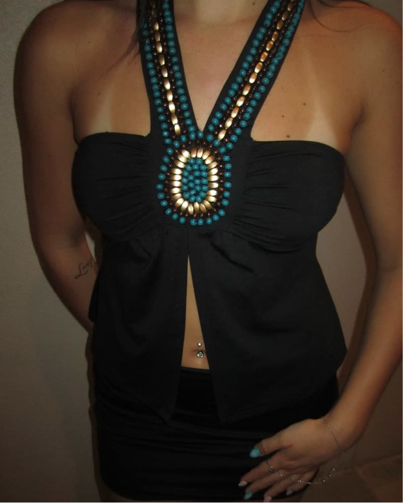 Boheme breeze Halter Top - Image 1